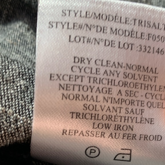 Theory grey linen long sleeve henley, size small, great condition - Picture 7 of 10